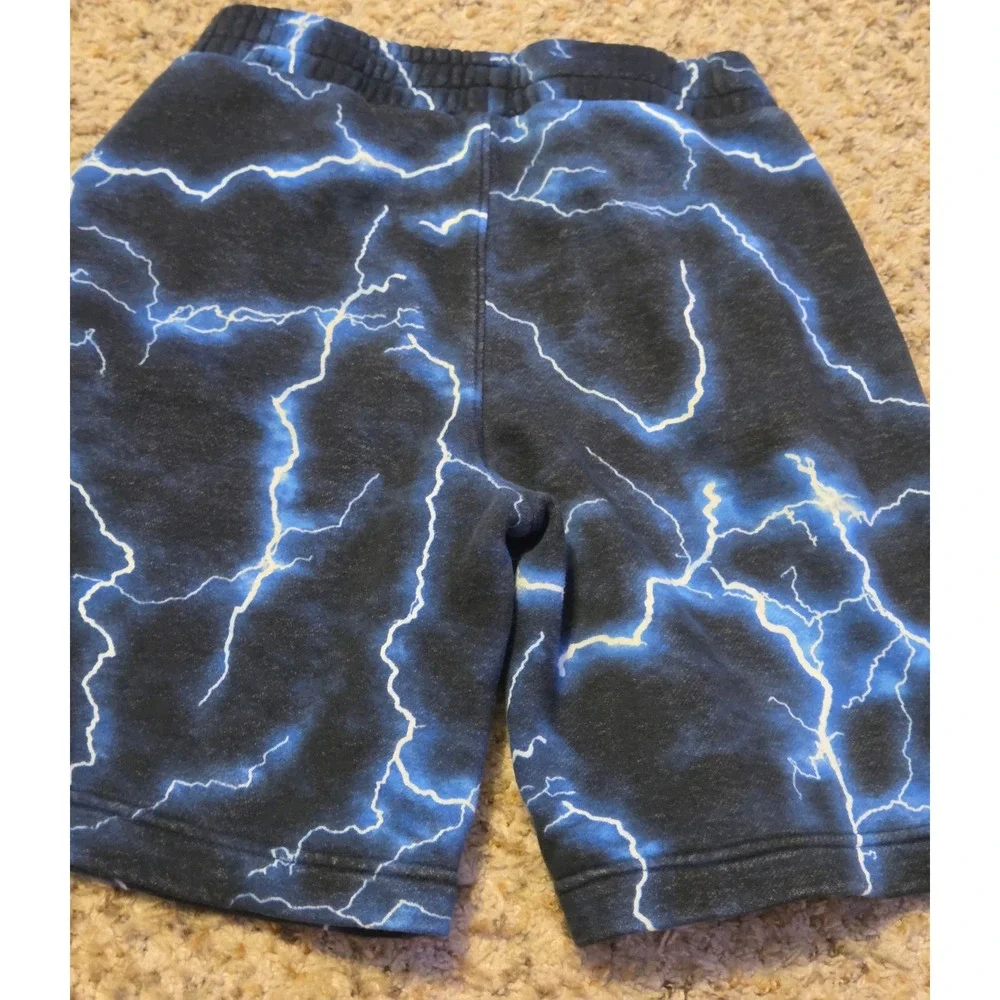 Abercrombie‎ Kids Lightning Pattern Shorts Youth Size 11/12 Blue